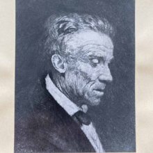 Pfarrsigrist Rüttimann Josef, 1845 - 1884 im Amt.